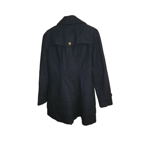 Express Womens Double Breasted Navy Peacoat Jacket Size M - Picture 2 of 7